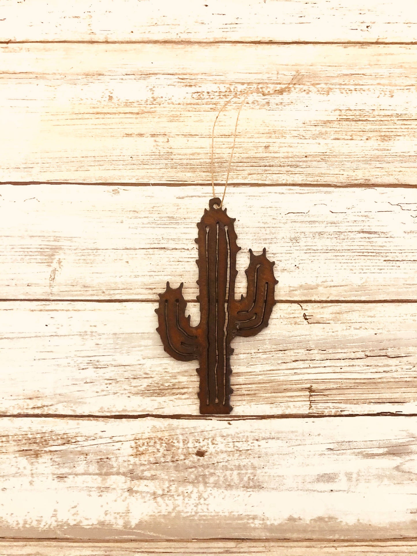 Saguaro Emporium Cactus Rustic Desert Ornament
