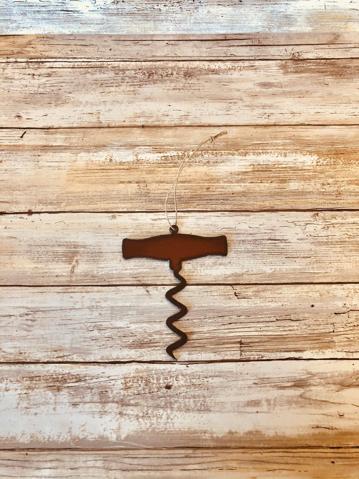 Cork Screw wine Ornament