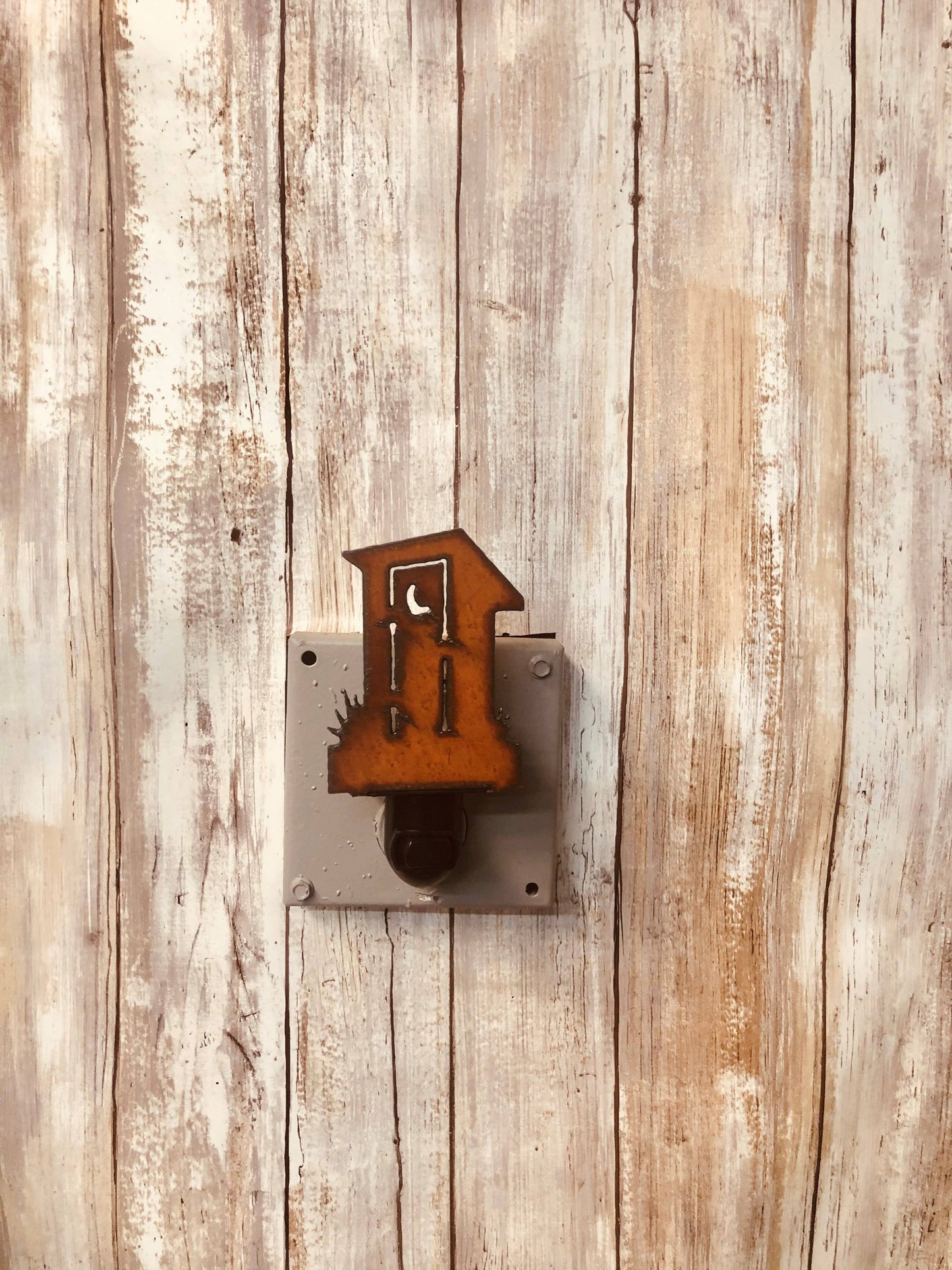 Outhouse Image Western Nightlight