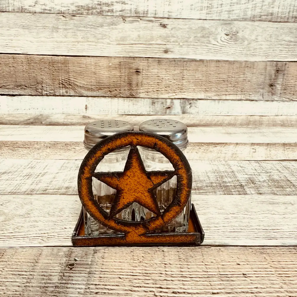 Texas Star Salt N Pepper Shaker