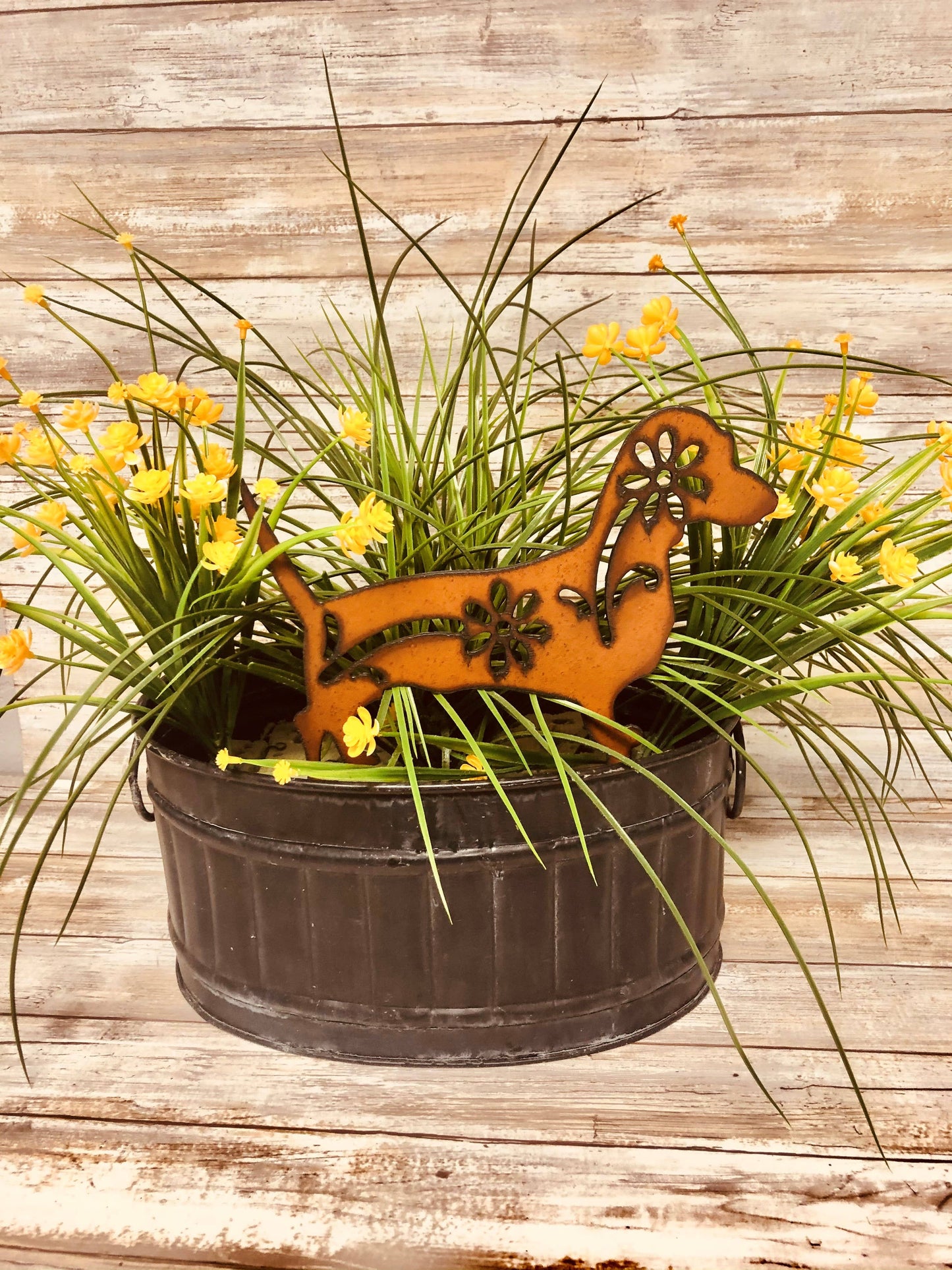 Dachshund Wiener Dog Pet Garden Friends Yard Stake