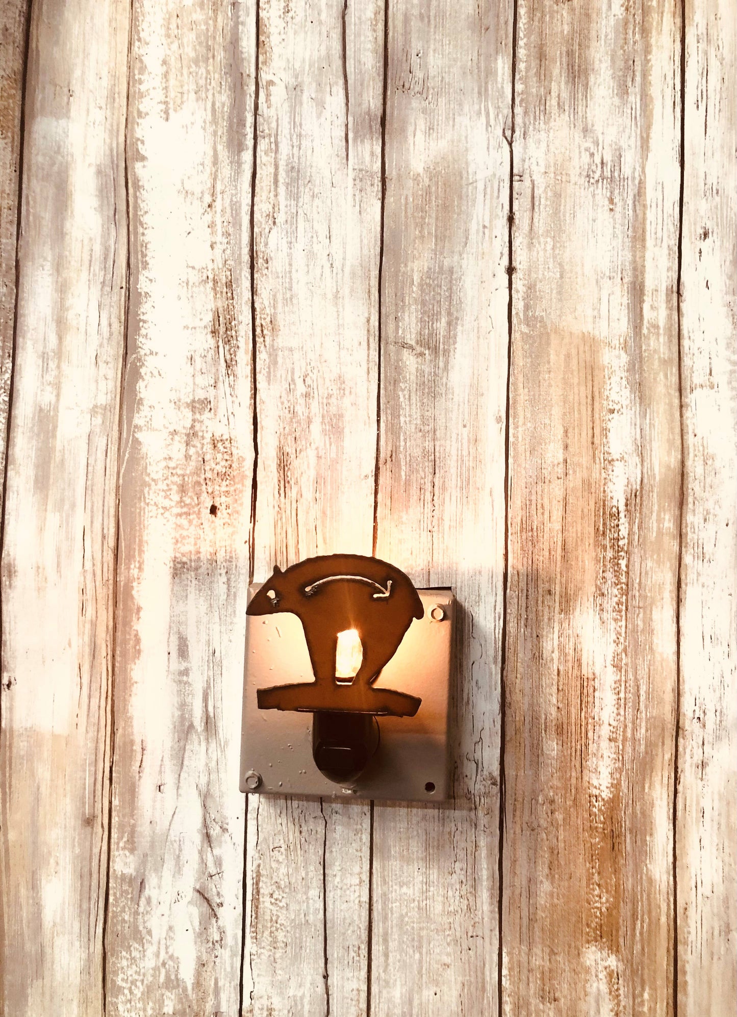 "Spirit Animal" Bear with Arrow Image Southwestern Nightlight