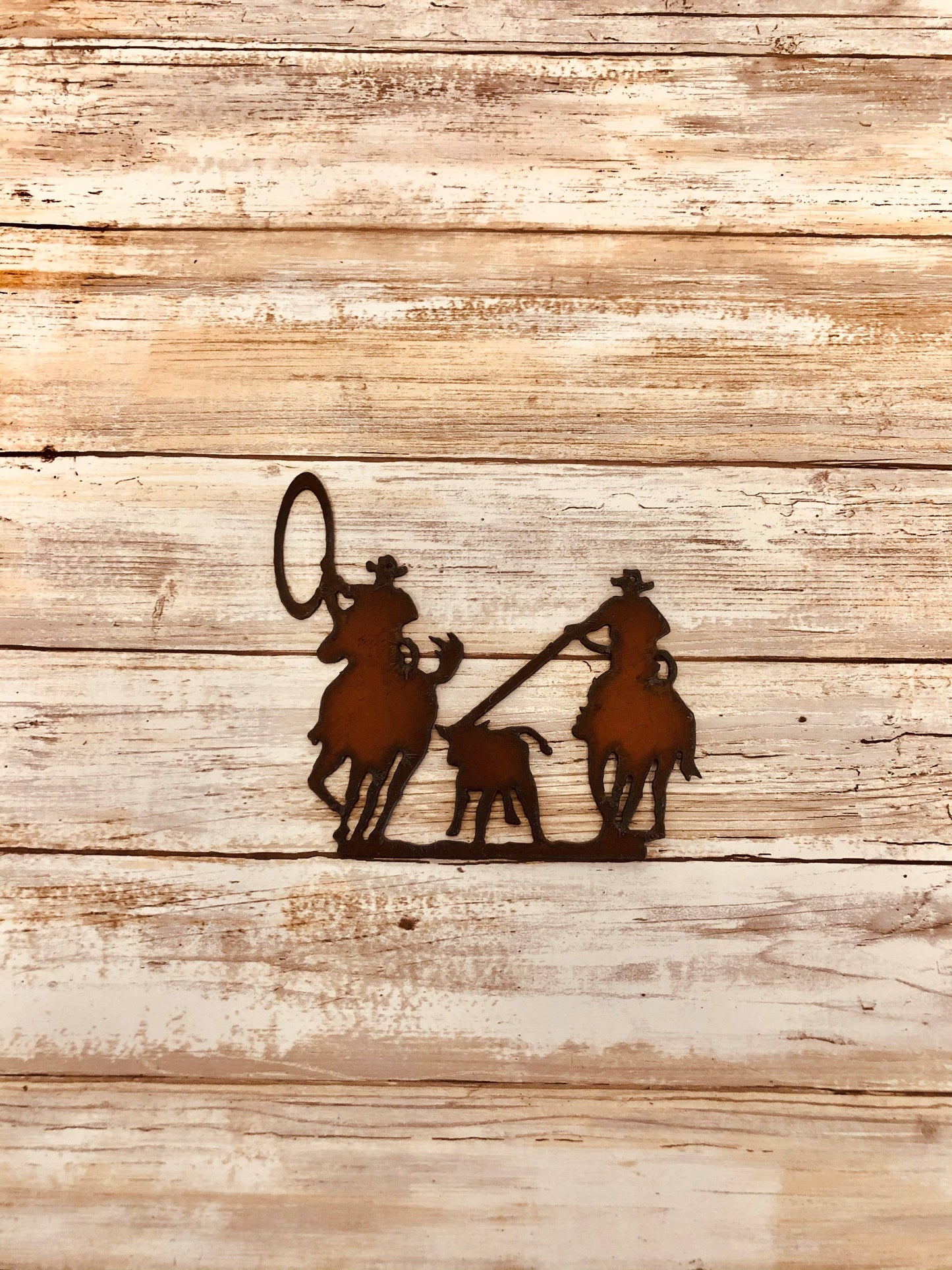 Team Ropers Western Rodeo Ornament