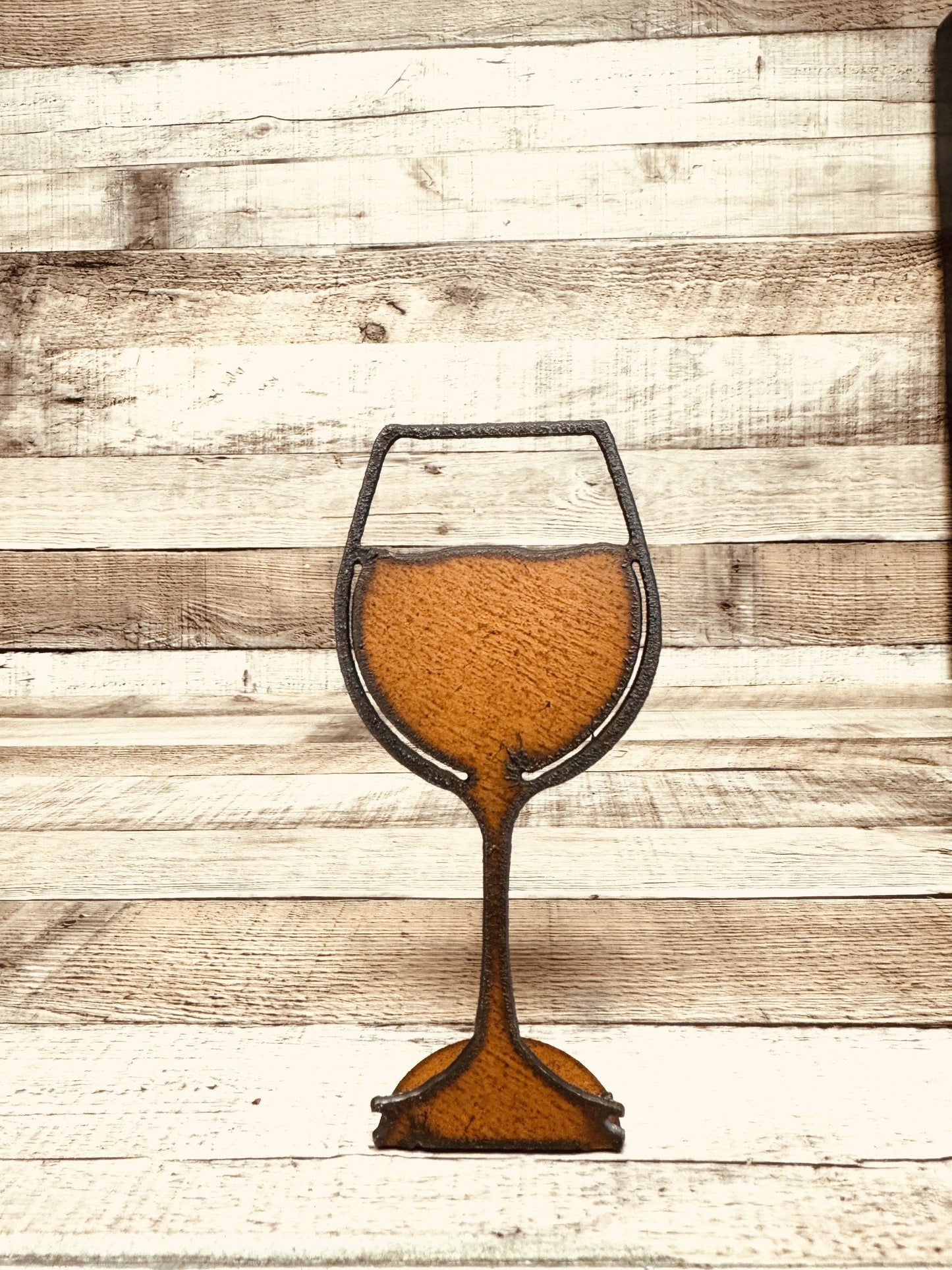 Wine Glass Standing Figure Doodad
