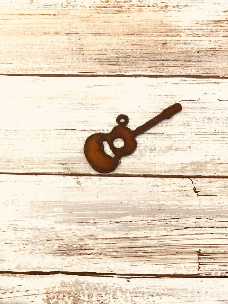Guitar Acoustic Charm Nashville Music Lover Pendant