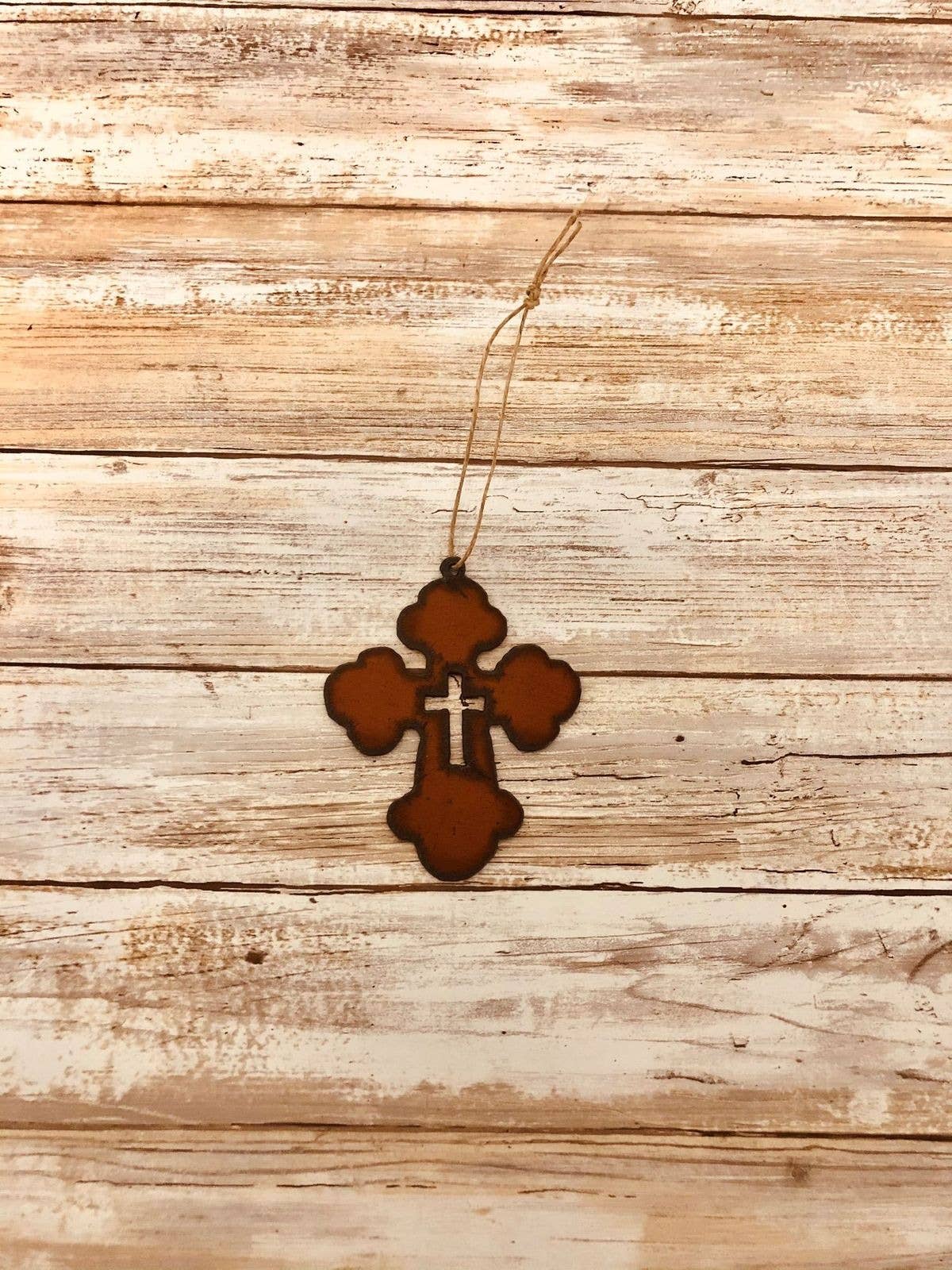 Chubby Cross with Cross Ornament