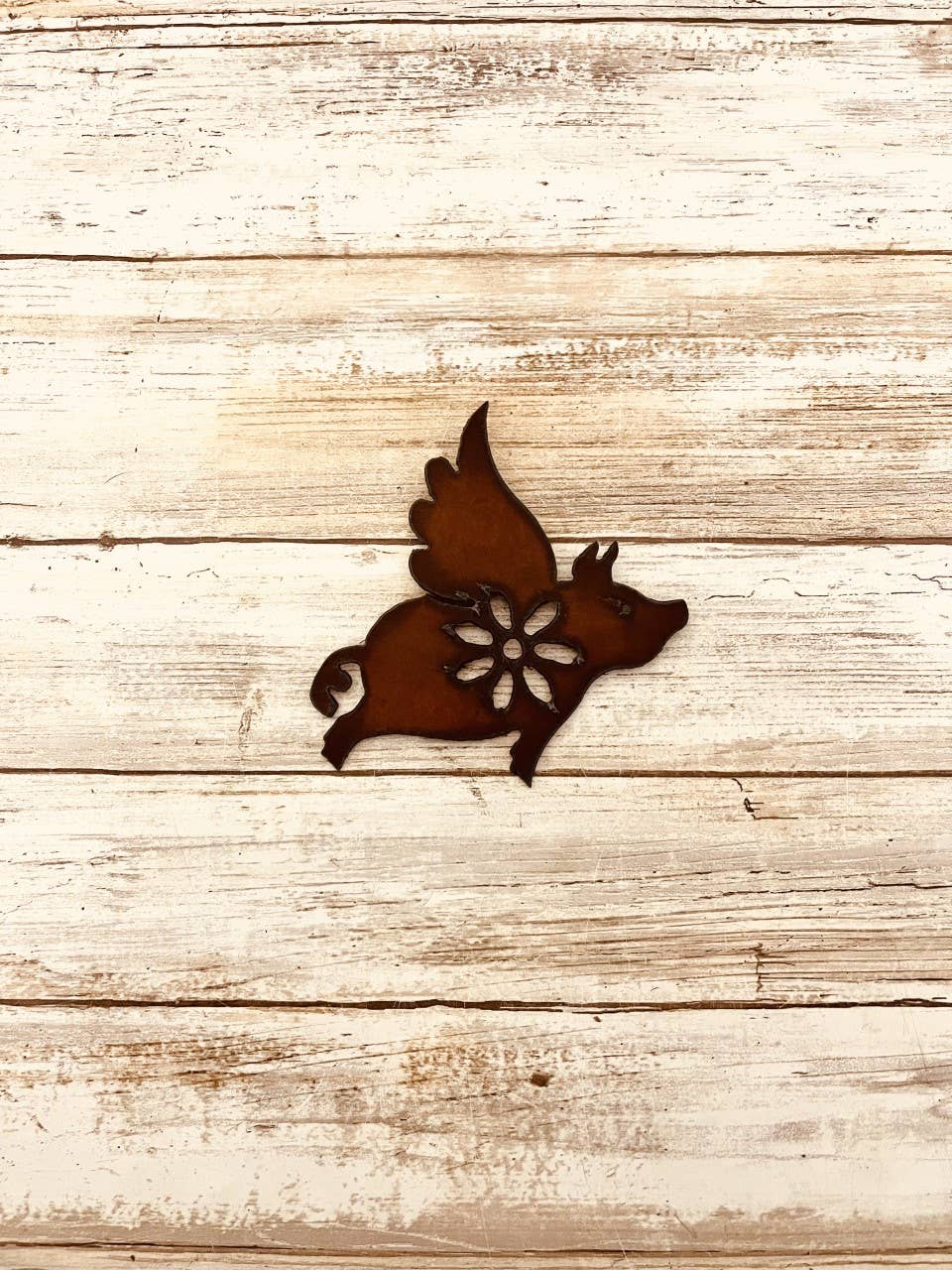 Flying Pig GARDEN FRIEND Magnet