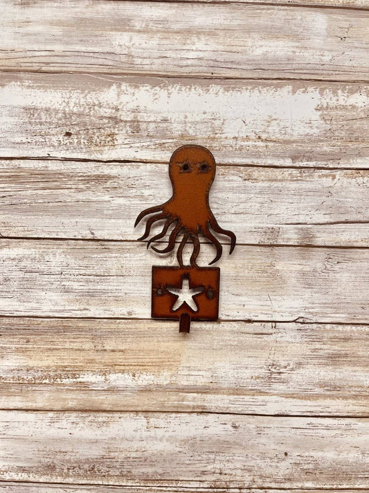 Octopus Nautical Sea Life Single Hook