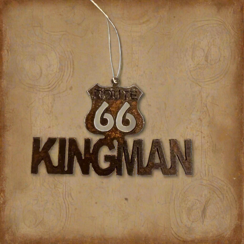 Kingman Route 66 Ornament USA Made