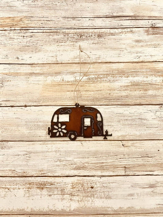 Airstream GARDEN FRIEND Ornament Koa Gift Rusty Christmas