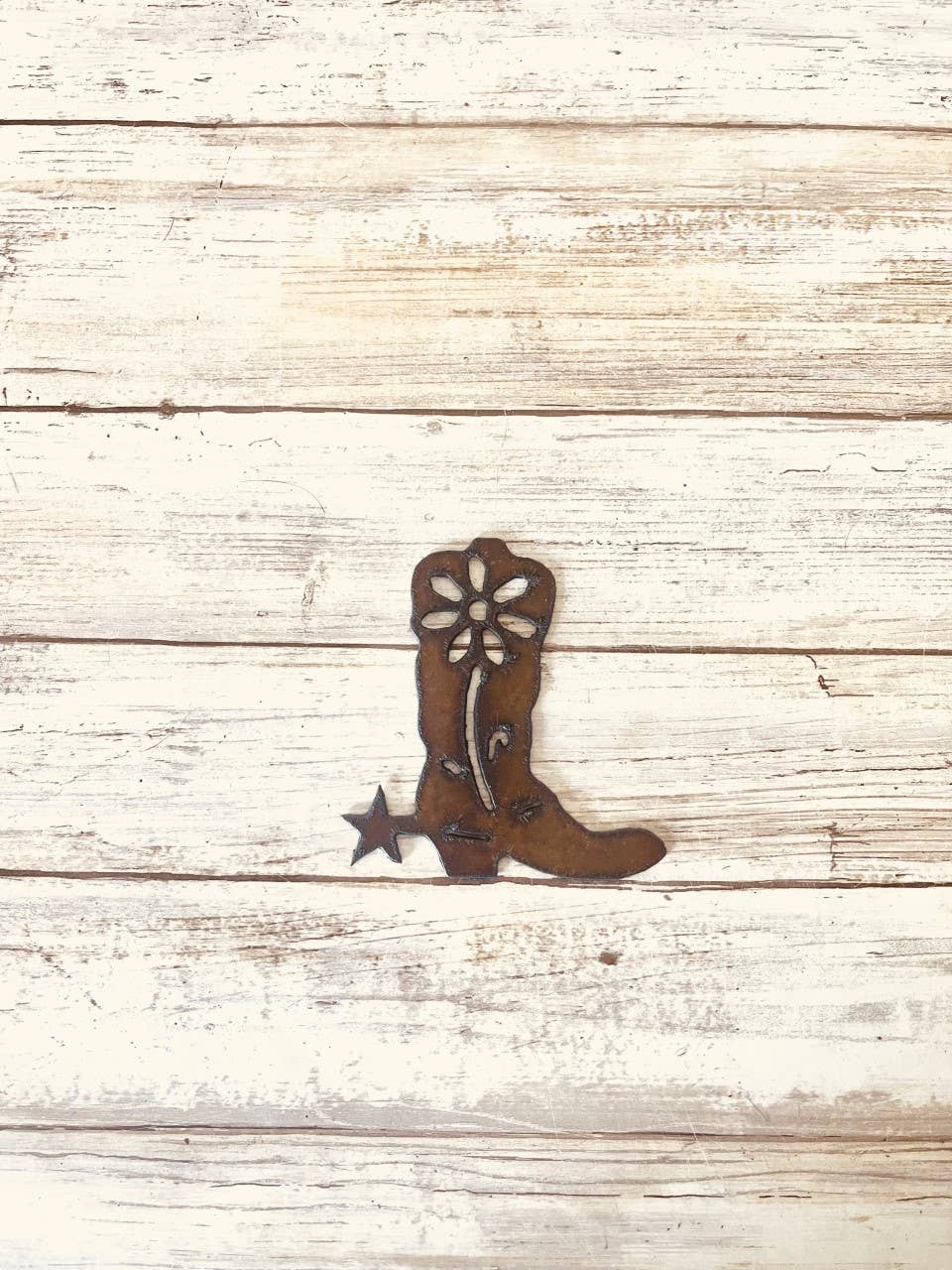 Boot GARDEN FRIEND Western Rustic Magnet