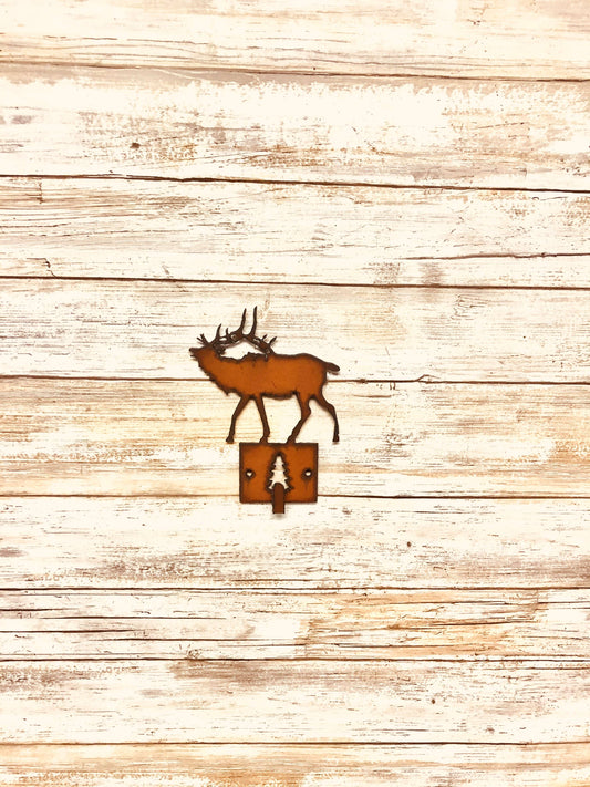 Elk Rustic Lodge Single Key Hook