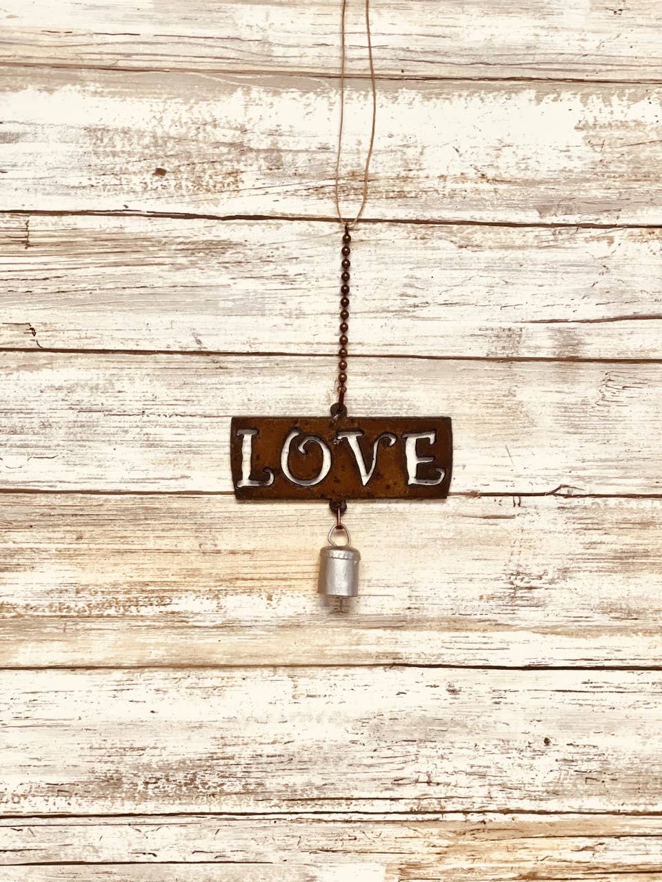 Love Inspirational Word Bell Mobile Garden Chime