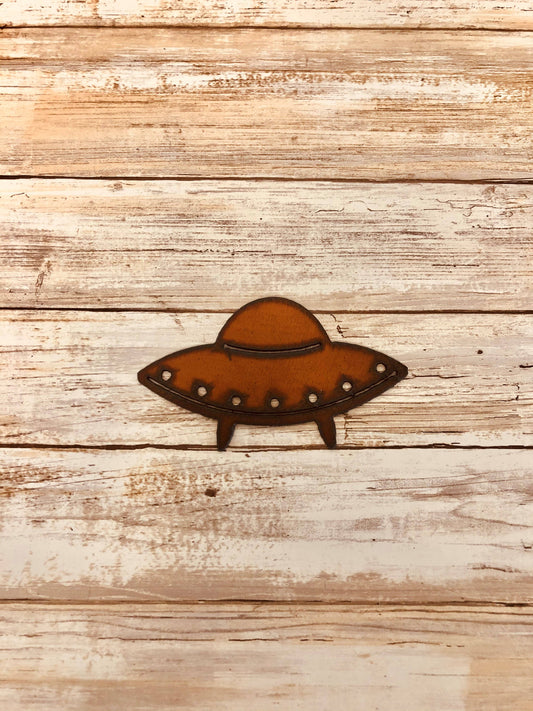 Flying Saucer Alien New Mexico Magnet