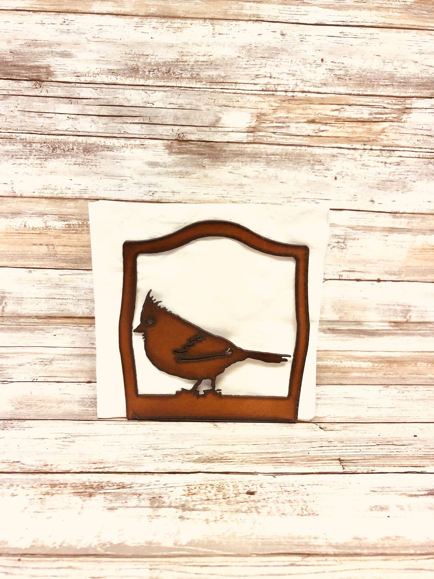 Cardinal Napkin Holder