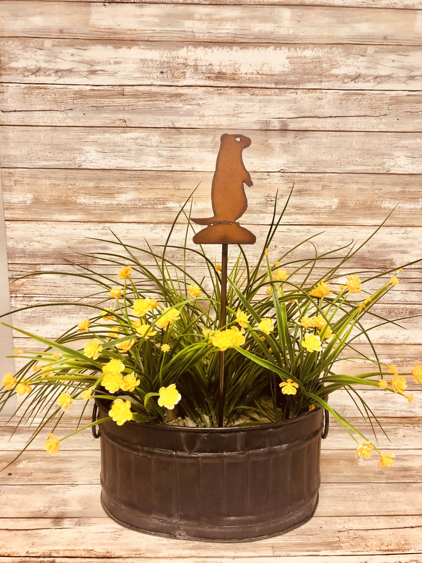 Prairie Dog Garden  Lodge Plant Stake