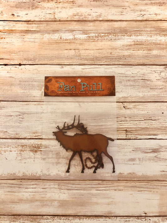 Elk Lodge Fan Pull