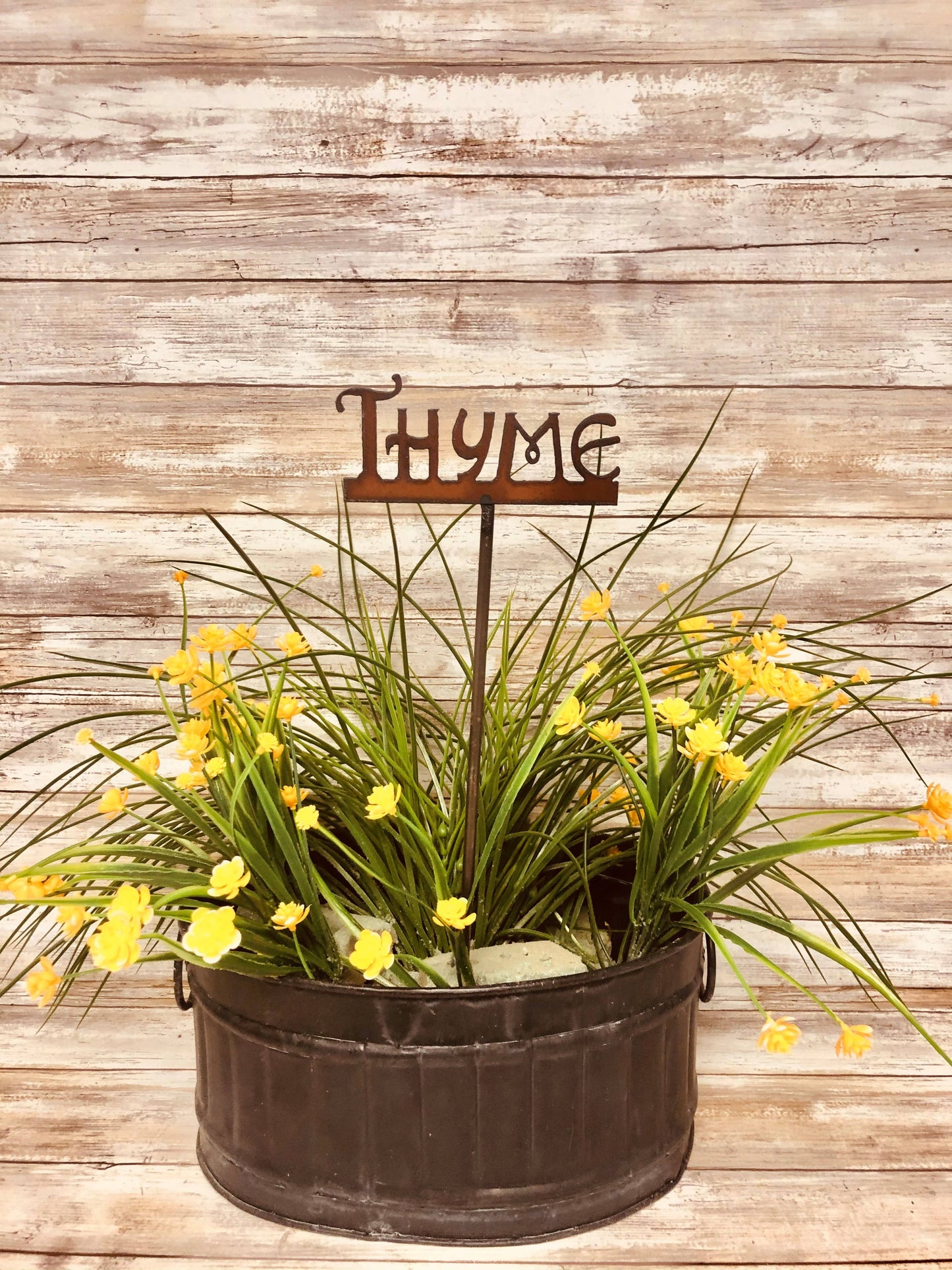 Thyme Herb Garden Stake Marker