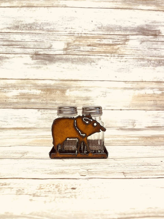 Javelina Salt N Pepper shaker Set Rustic Southwest Decor