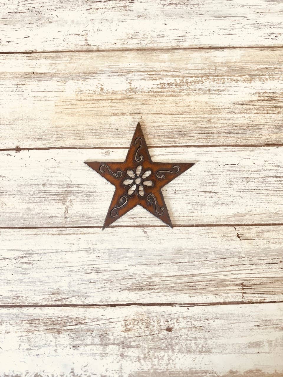 Star GARDEN FRIEND Western Magnet Rustic Metal