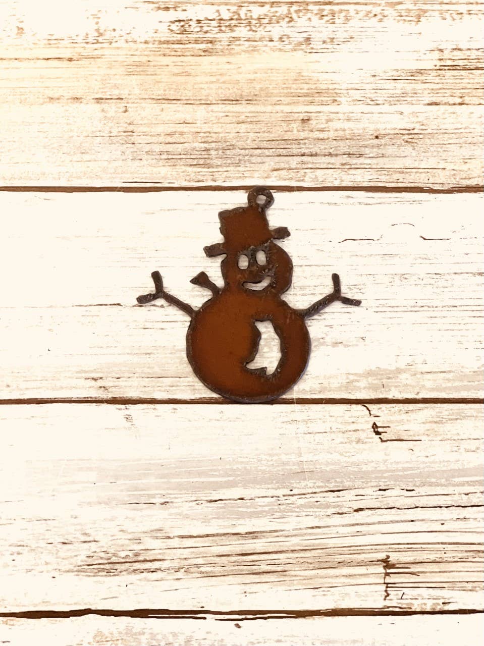 Frosty Snowman With Arms Charm