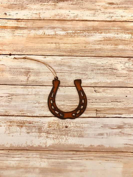 Horseshoe Western Ornament