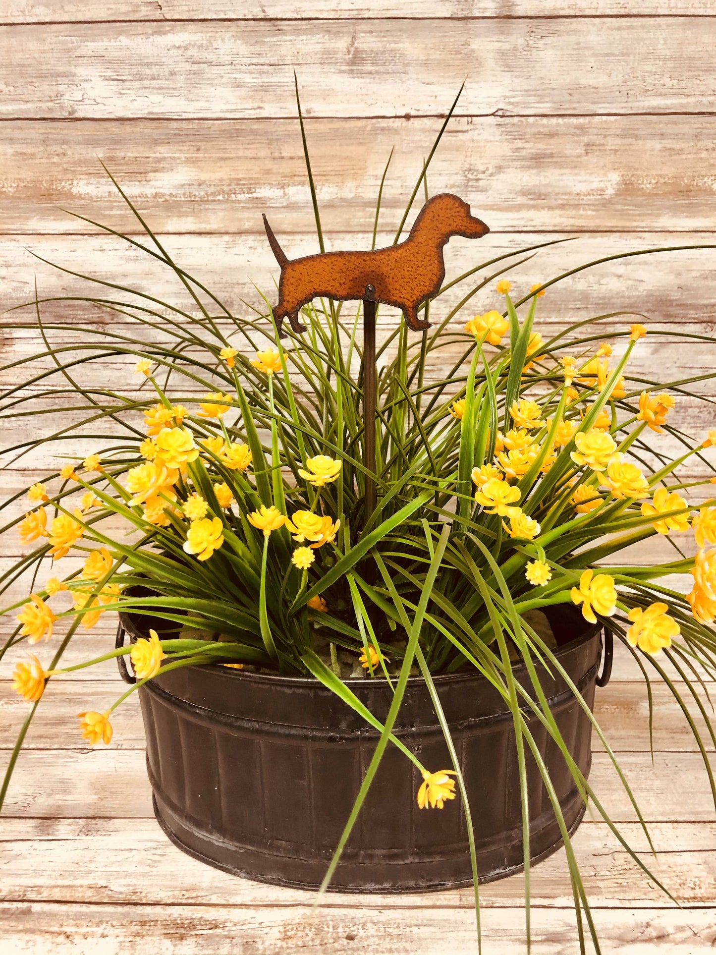 Dachshund Wiener Dog Garden Plant Stake