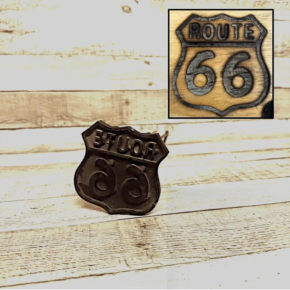Route 66 Branding Iron Souvenir Gift Mother Rode