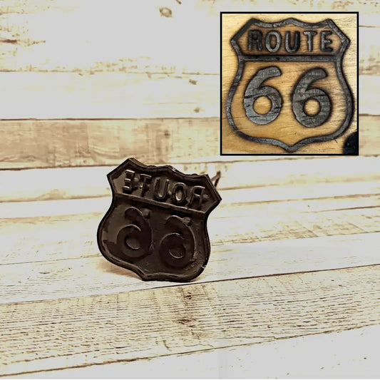 Route 66 Branding Iron Souvenir Gift Mother Rode