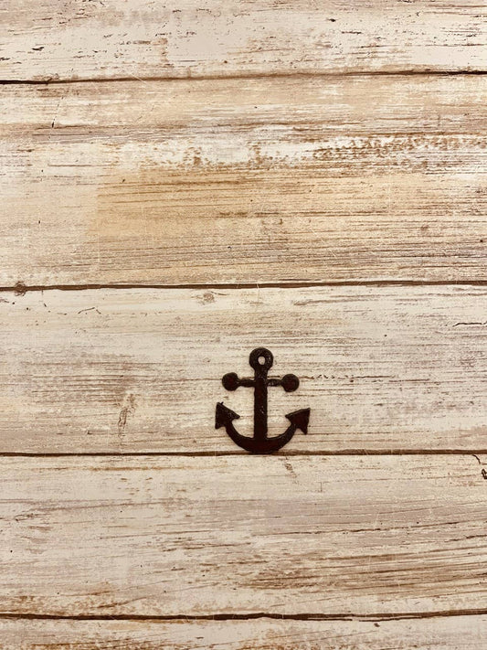 Anchor Charm Nautical Sea life  Rustic Metal Pendant DIY