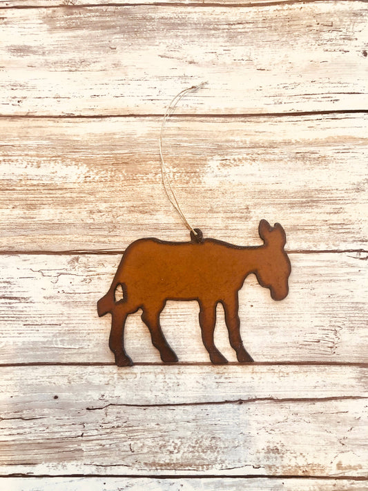 Standing Donkey Ornament