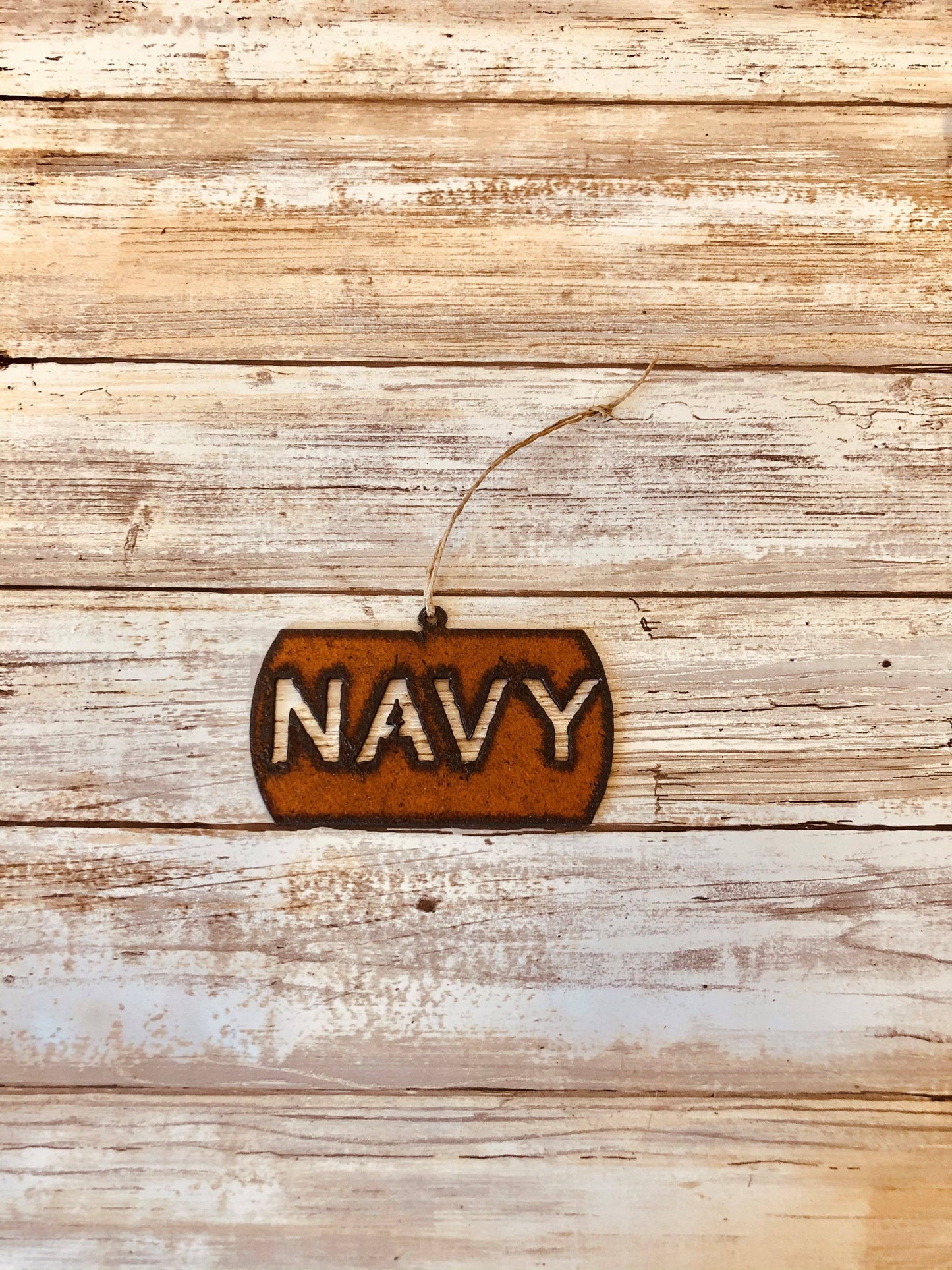 Navy Ornament