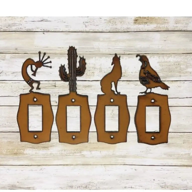 Rocker Switch Plate "Horse" Western