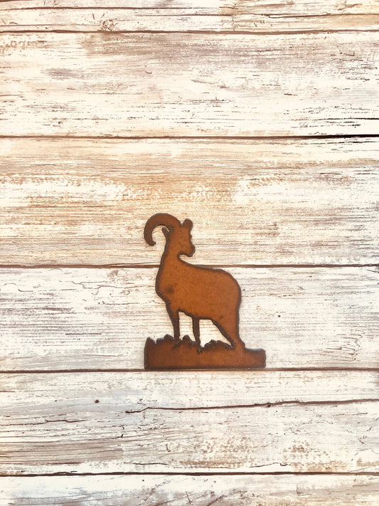 Big Horn Sheep Lodge Magnet