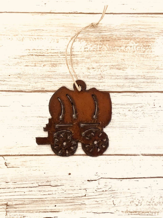 Covered Wagon Ornament Western Rustic Gift