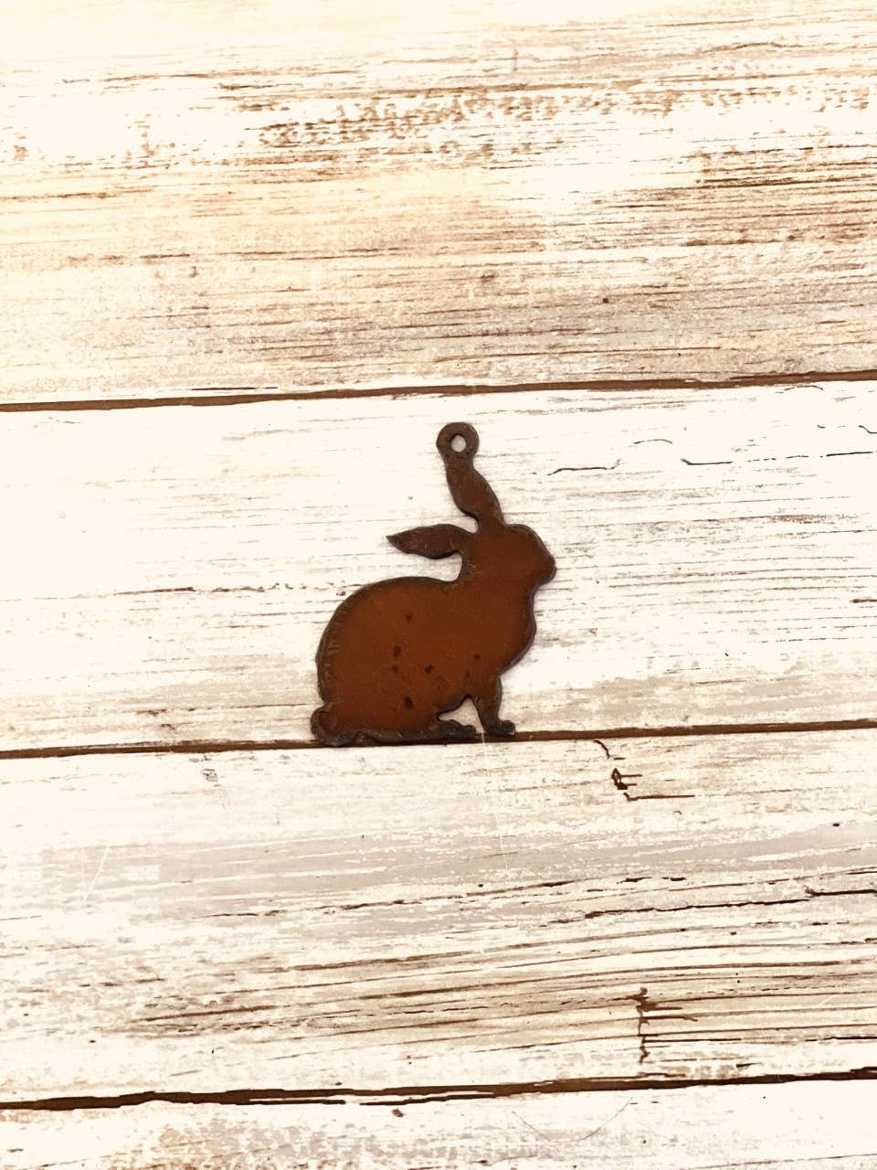 Cute Bunny Rabbit metal charm