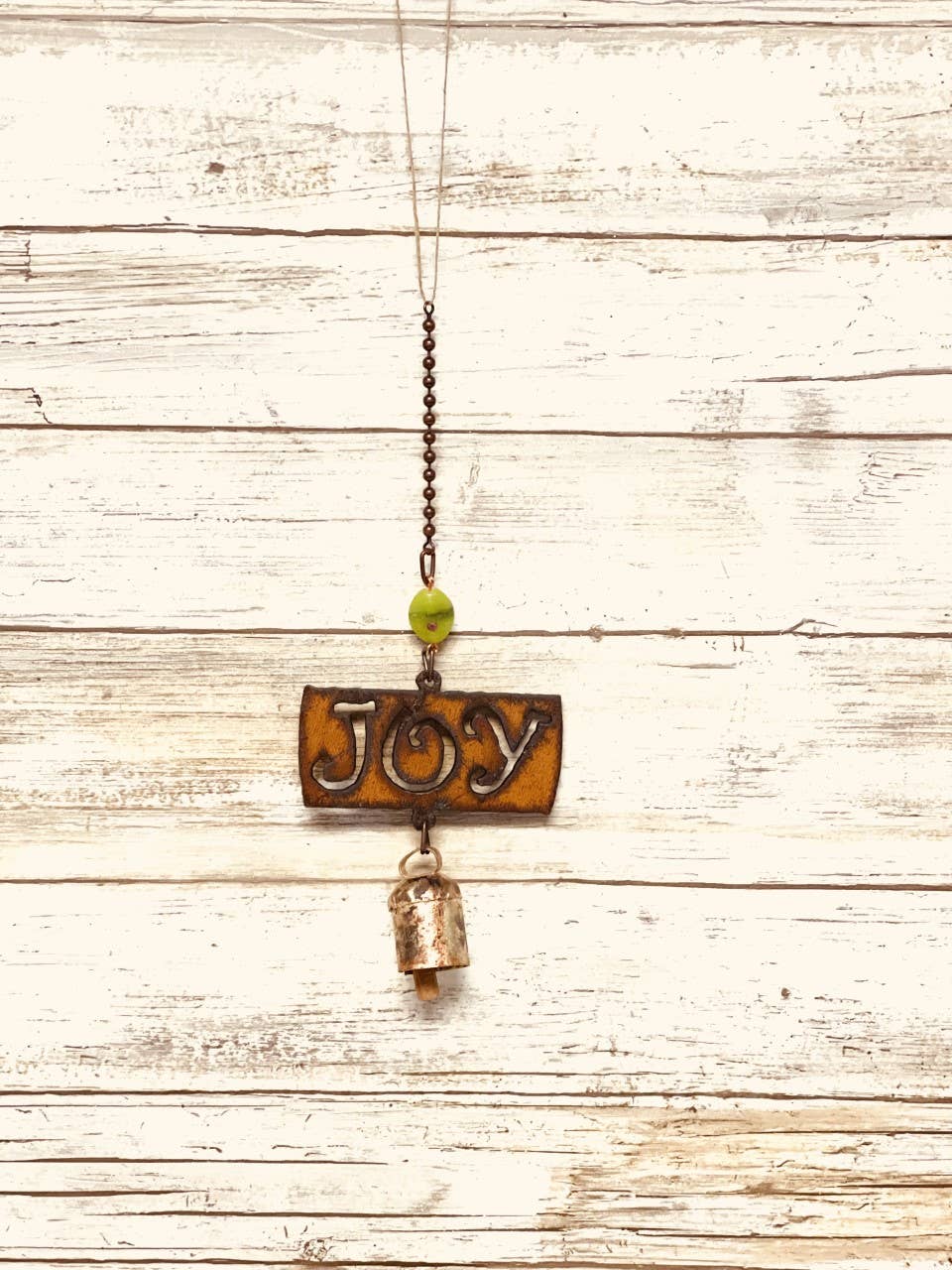 Joy Inspirational Word Bell Garden Chime