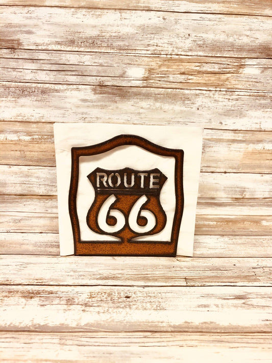 Route 66 Rustic Napkin Holder