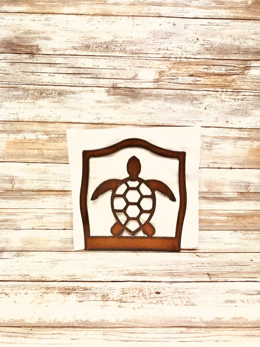 Sea Turtle Nautical Napkin Holder