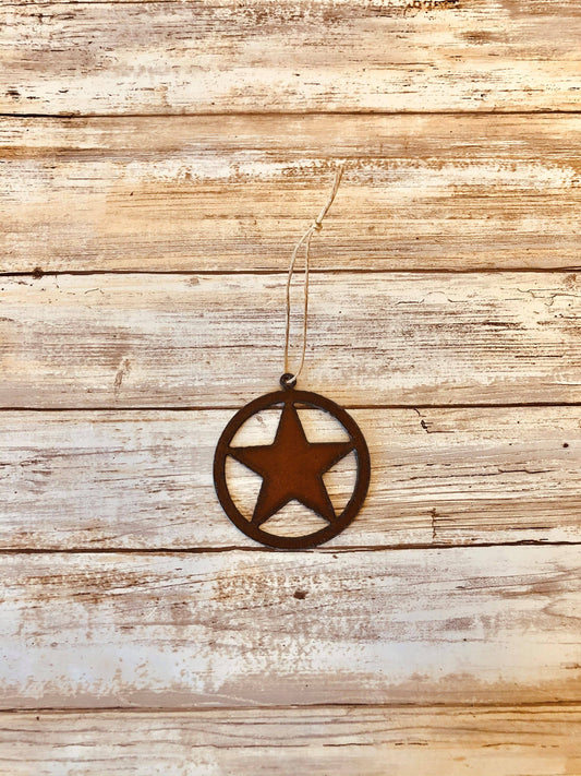 Texas Star Ornament