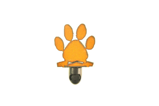 Paw Print Pet Lover Image Rustic  Nightlight