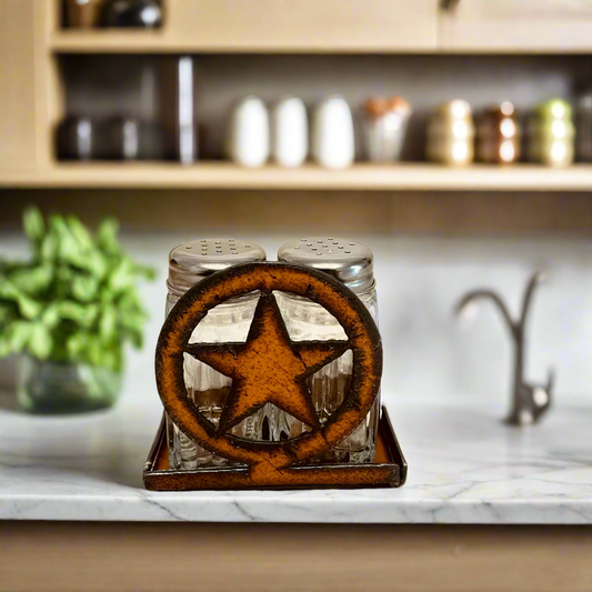 Texas Star Salt N Pepper Shaker