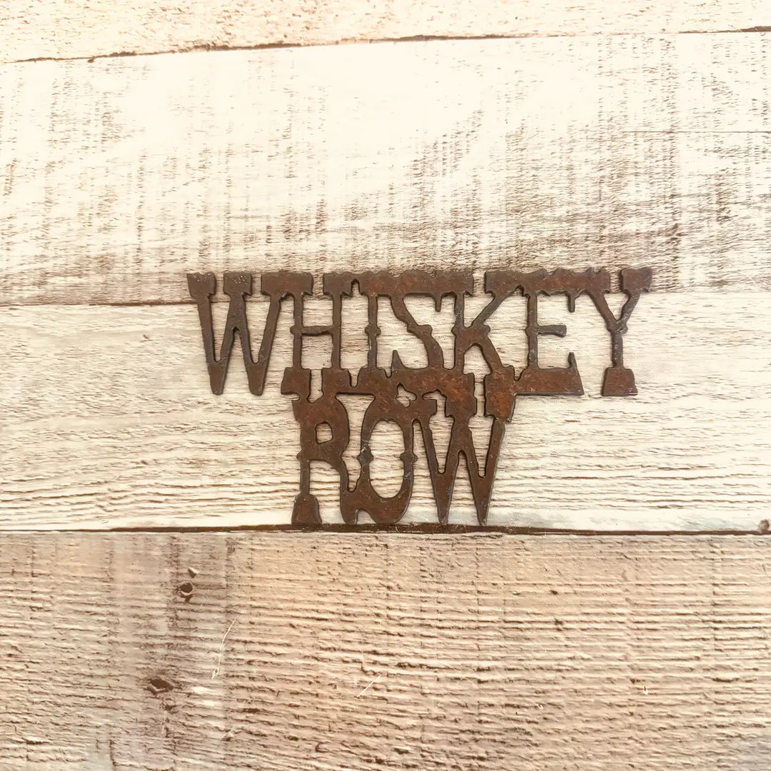 Whiskey Row Word Magnet