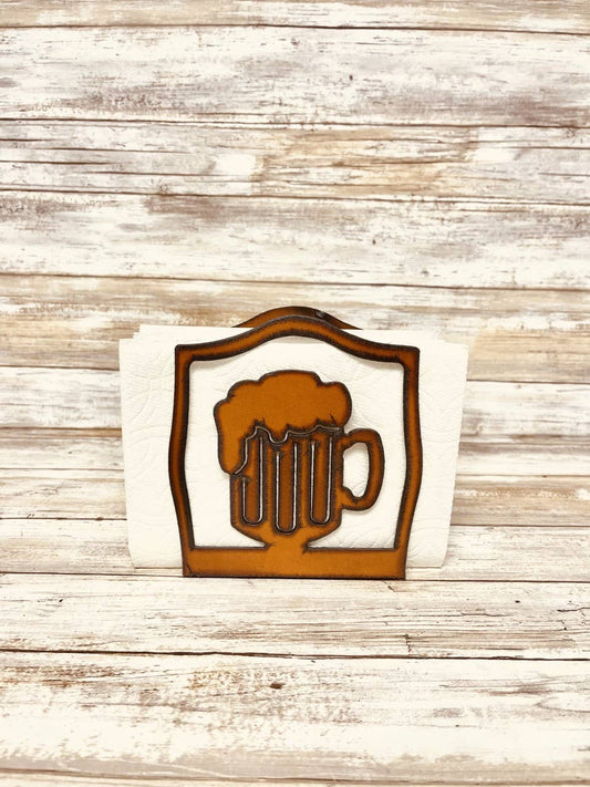 Beer Mug Napkin Holder