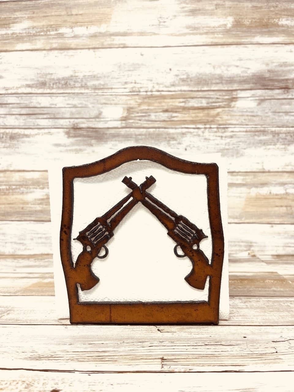 Double Guns Napkin Holder