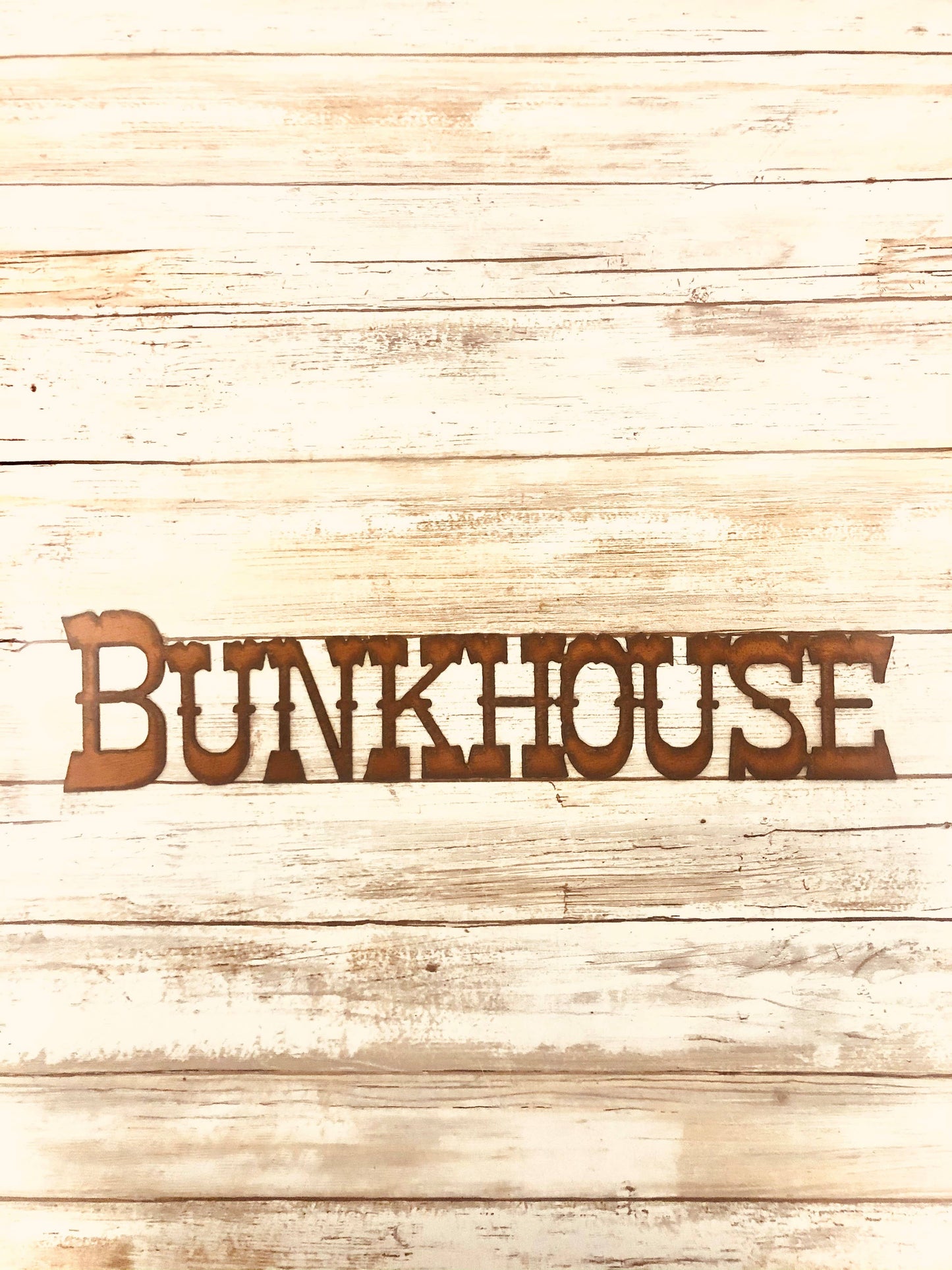 Bunkhouse Rustic Western Sign