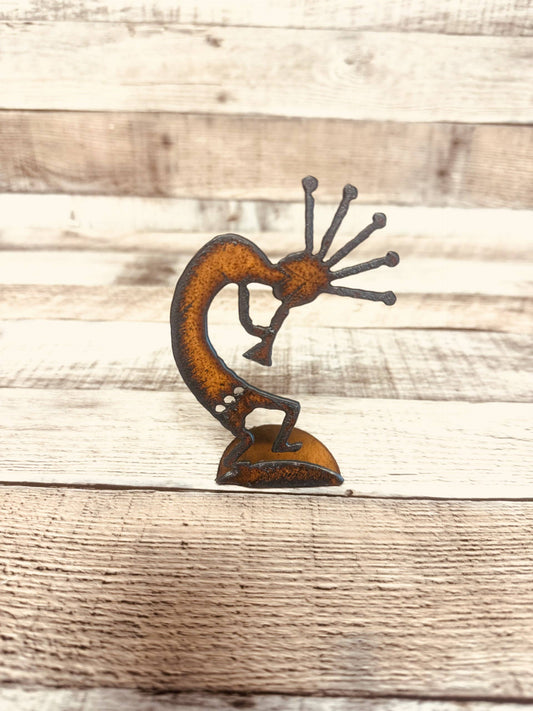 Kokopelli Rustic Doodad Standing Figurine Southwest Tabletop