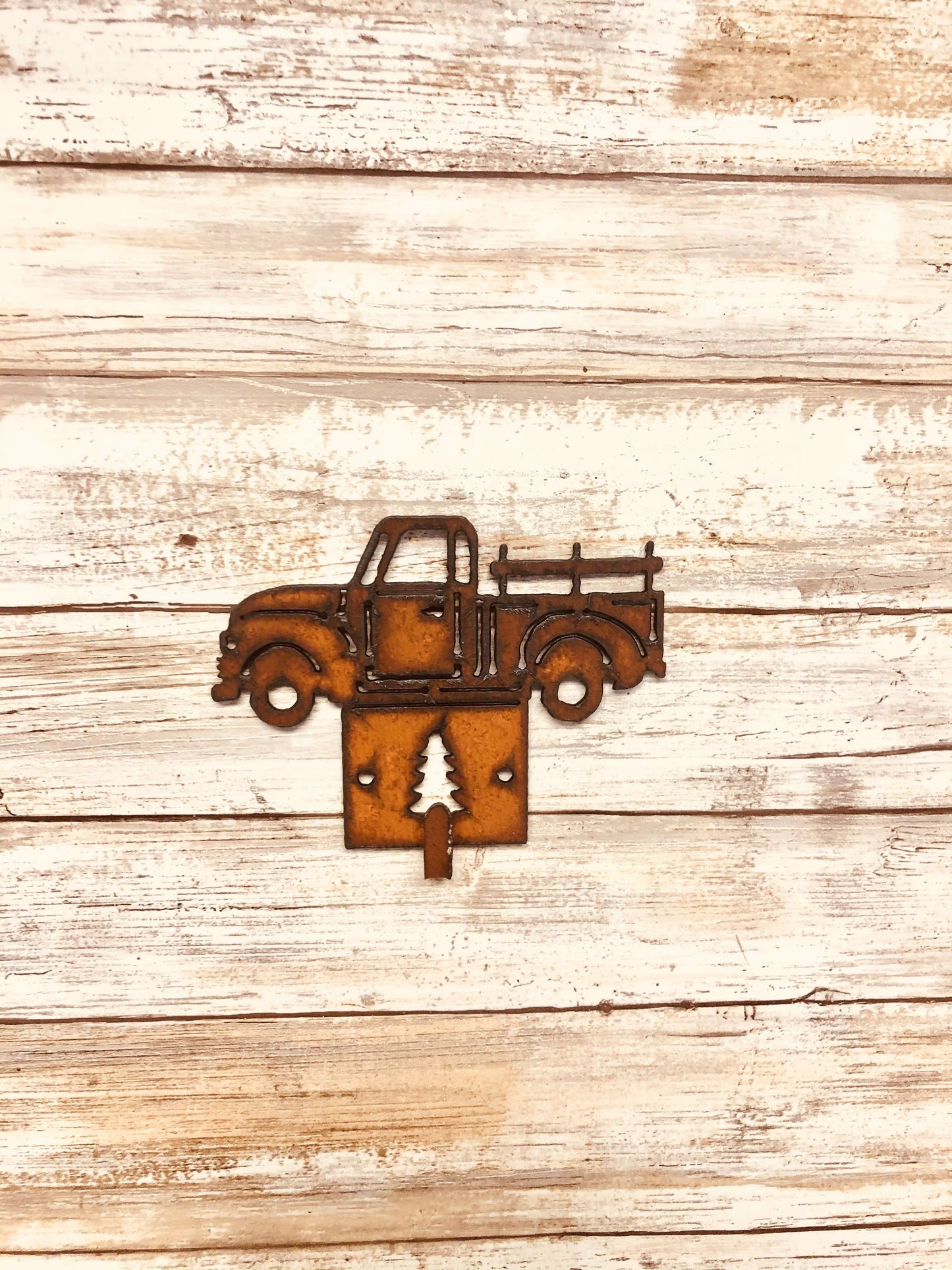 Vintage Pickup Truck Single Key Hook