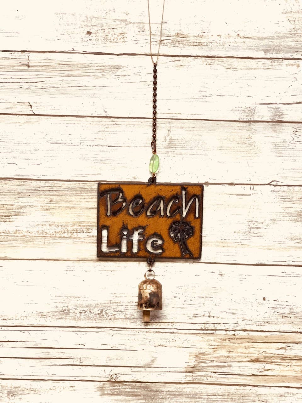 Beach Life Bell Nautical Seal Life Garden Chime