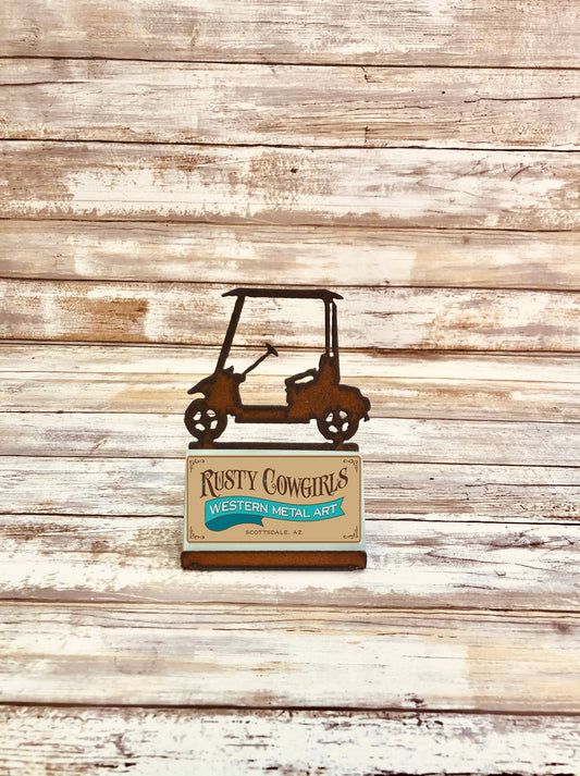 Golf Cart Business Card Holder